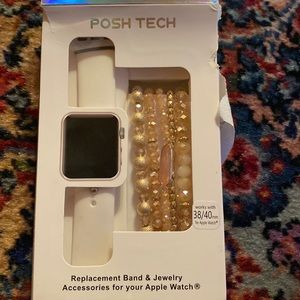 Posh tech Apple Watch replacement band & jewelry
